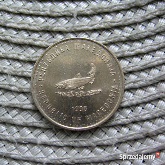 Macedonia 2 Denary 1995r FAO wielkopolskie Kalisz