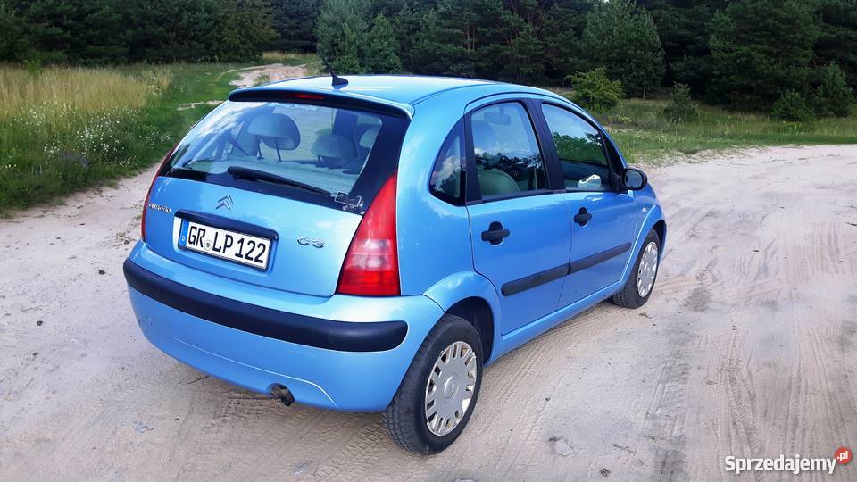 Citroen C3 14 b klima sprowadzony opłacony mały manualna Kielce