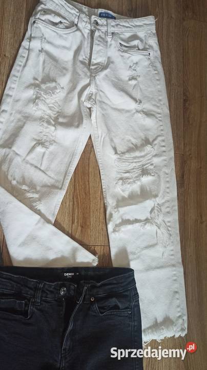 Spódnie Denim Sinsay 36 Spodnie Wrocław