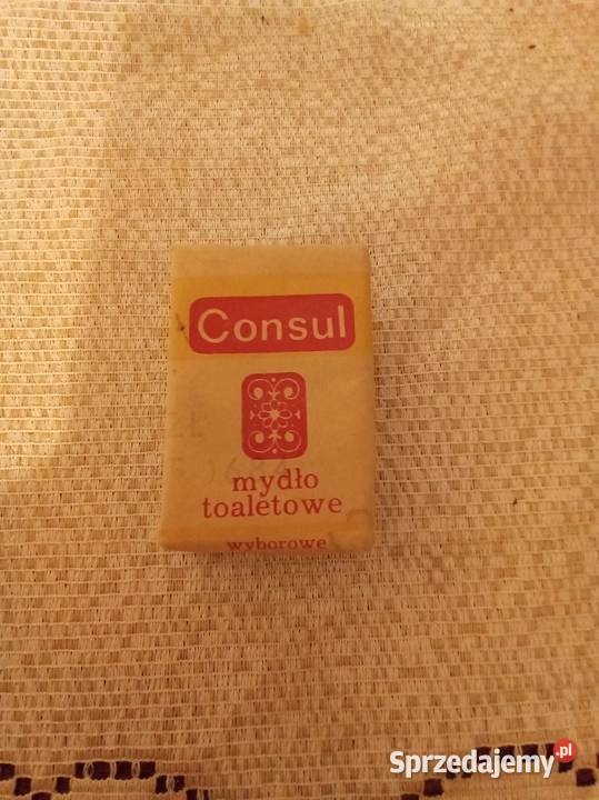 Consul mydło PrL Warszawa