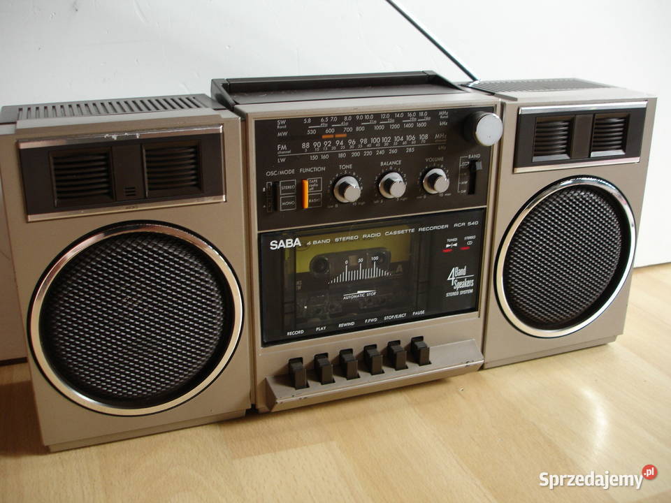 Radiomagnetofon SABA RCR540