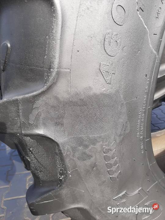 Opona używana rolnicza 46085R38 184R38 KLEBER podlaskie Zaścianki sprzedam