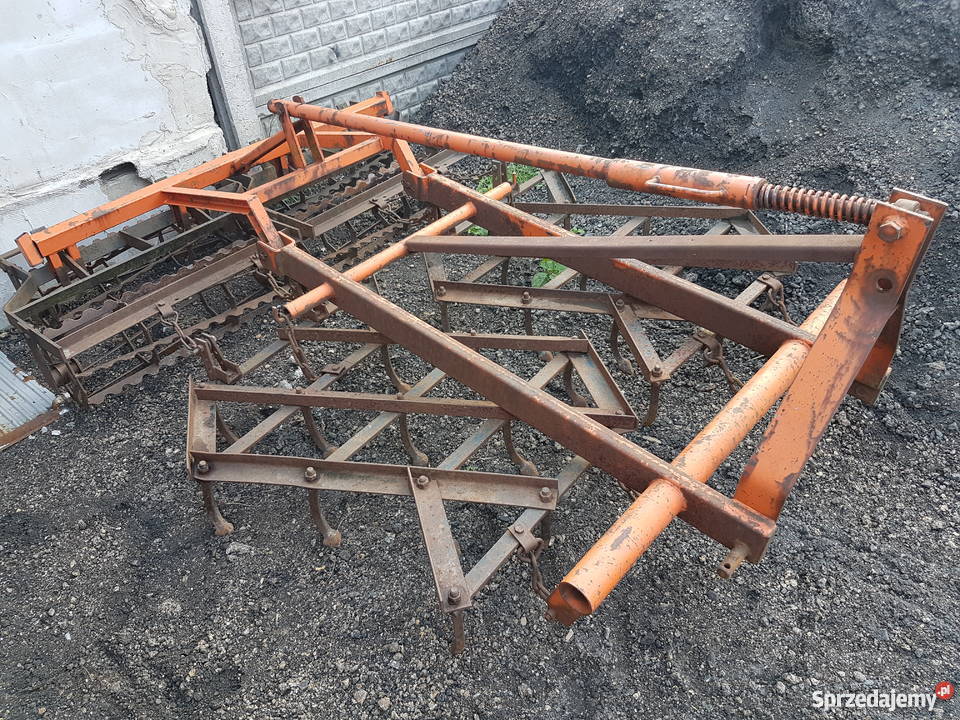 Brona uprawowa z wałkiem w stanie Wola Jachowa