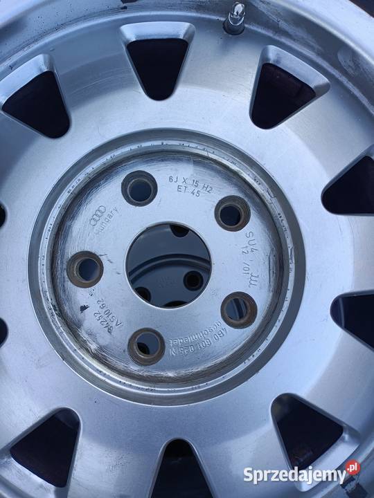 Alufelgi Audi VW 5x112 15 Stargard