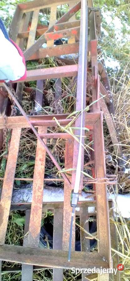 Włóka polowa brona lakowa talerzowka kverneland podlaskie