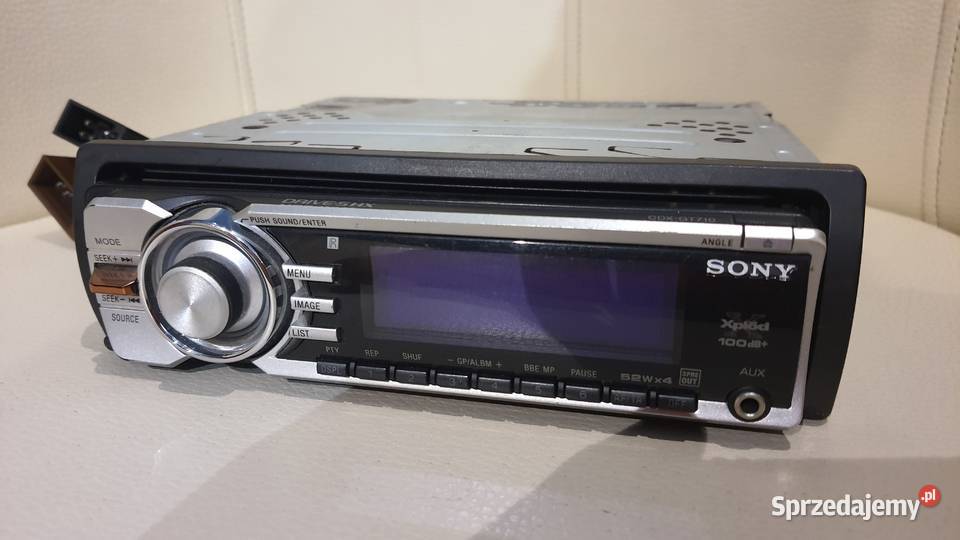 Radio CD Sony CDXGT710 Xpload 52W x 4 1DIN Lublin