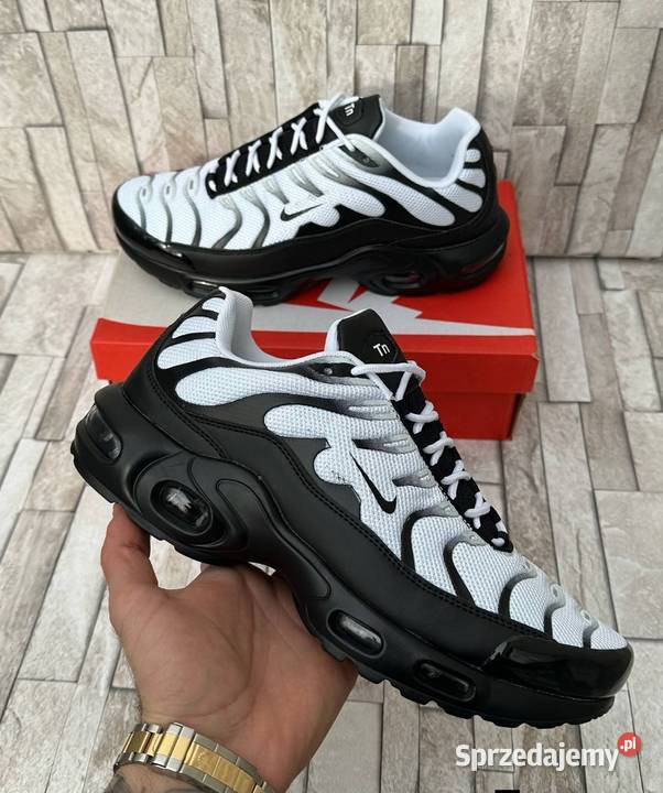Nike TN Black and White biały Warszawa