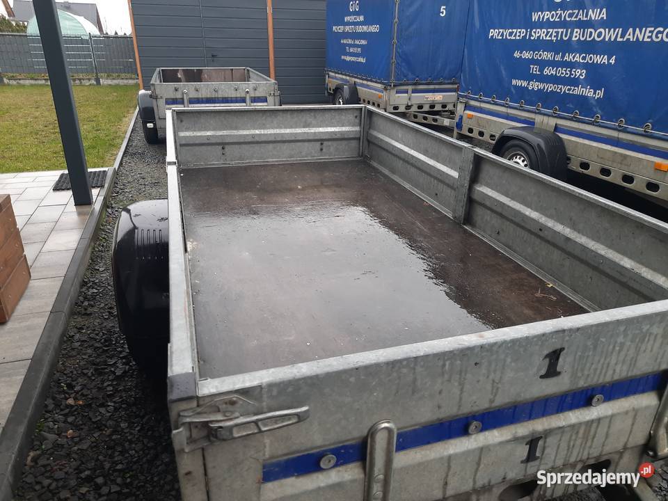Przyczepa Wiola lekka wzmocniona DMC 650 towarowe opolskie Opole