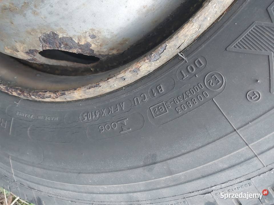 Koło Opona Michelin X XZE1 20575 175 Pleszew