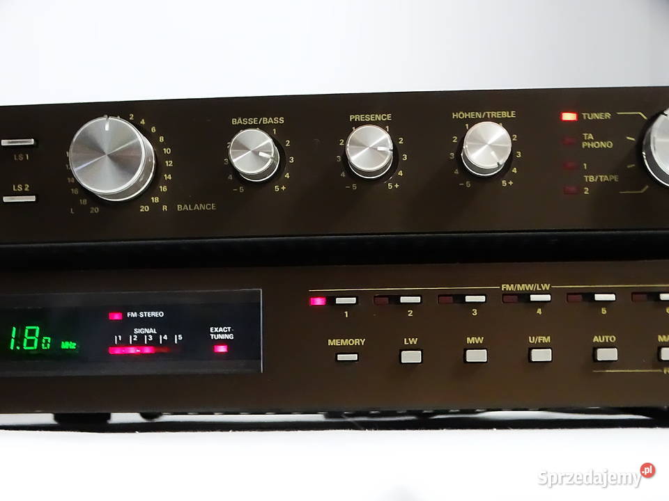 Zestaw wzmacniacz Grundig SV 2000 tuner radiowy lubelskie Biłgoraj