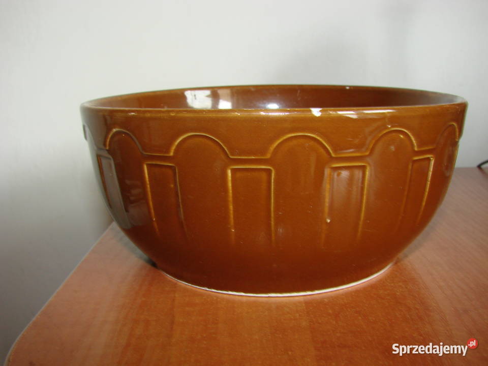 Lubiana porcelitowa miska PRL Pruszcz Gdański