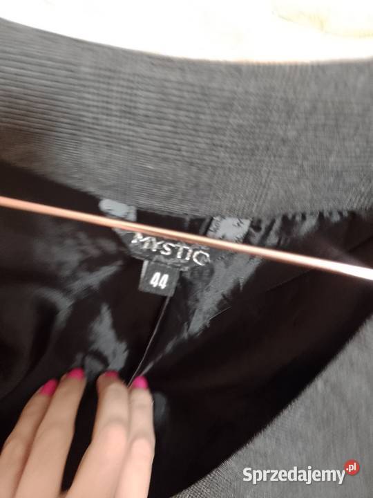 44XXL Mystic Szara biznesowa kamizelka