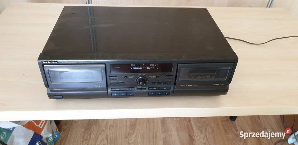 TECHNICS STEREO DOUBLE CASETTE DECK RSTR 373 Nowy Sącz