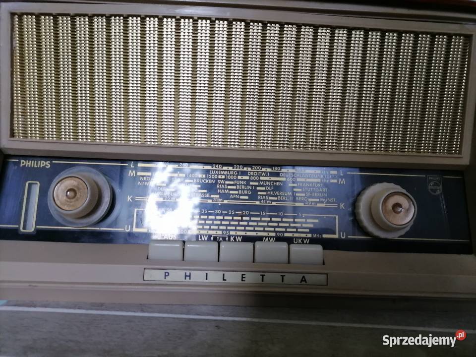 Stare radio lampowe z lat 60 tych Sprawne