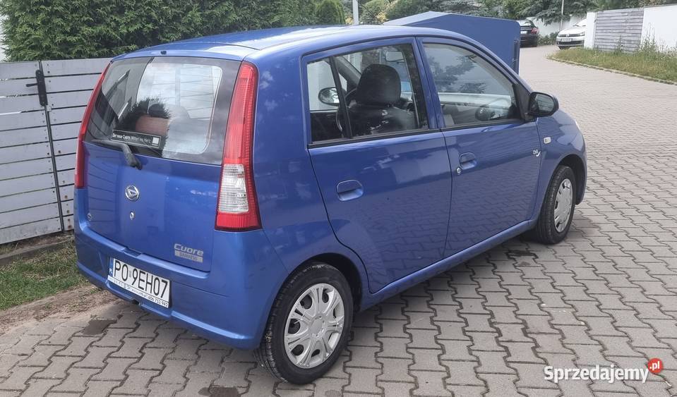 DAIHATSU Cuore 2006 10 Benz Klima przebieg 56 60KM Dąbrówka