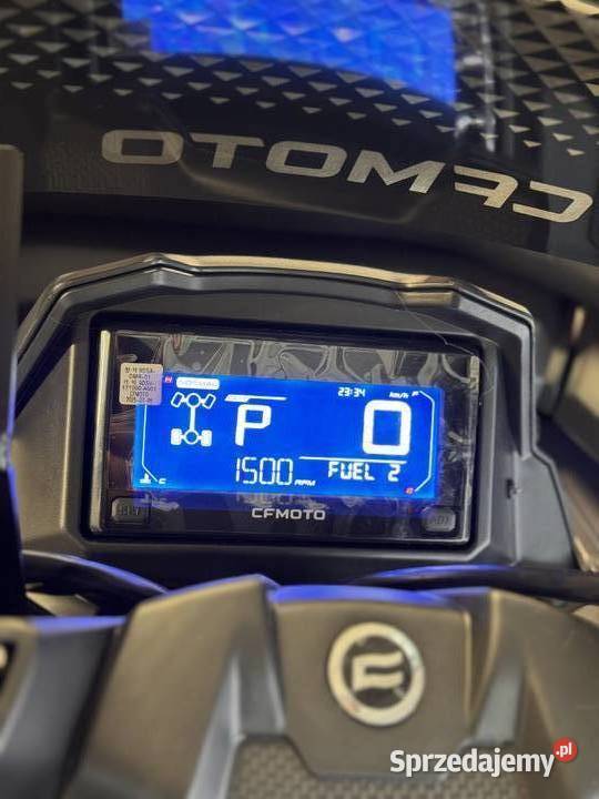 Nowy CFMOTO 625 OVERLAND Dealer Serwis Szyba