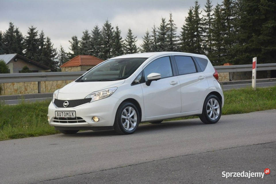 Nissan Note 12 Turbo nawi kamera 360 komputer pokładowy Note Sędziszów Małopolski