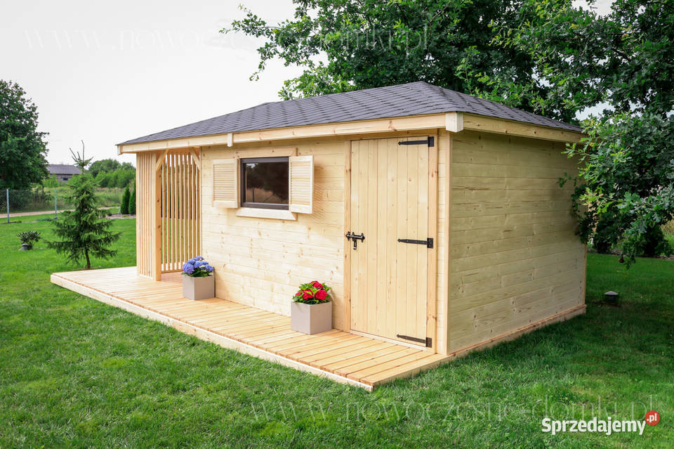 Domek narzędziowy ogrodowy Ferentino 1 wym 3x6