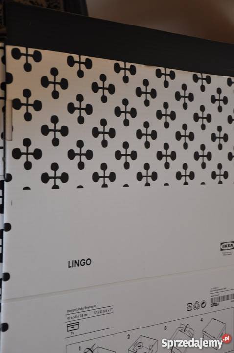 Pudła kartonowe ozdobne duże IKEA 2 Kraków sprzedam