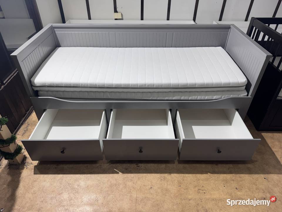 IKEA HEMNES Leżanka Łóżko z 3 szufladami 2 Rybnik