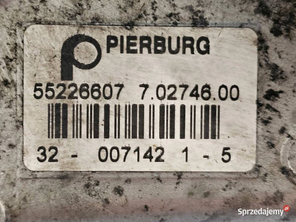 OPEL CORSA MERIVA 13 CDTI A13DTC 75 12r Recyrkulacja spalin EGR