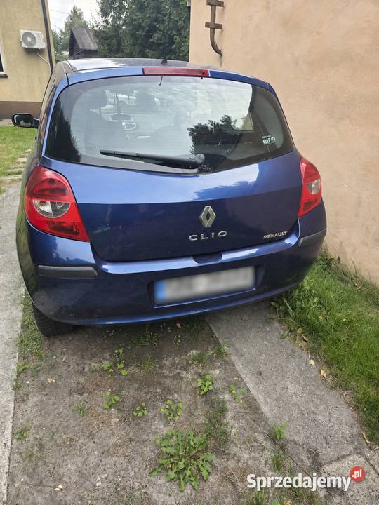Sprzedam Clio 3 12 75 LPG na części manualna śląskie Będzin sprzedam