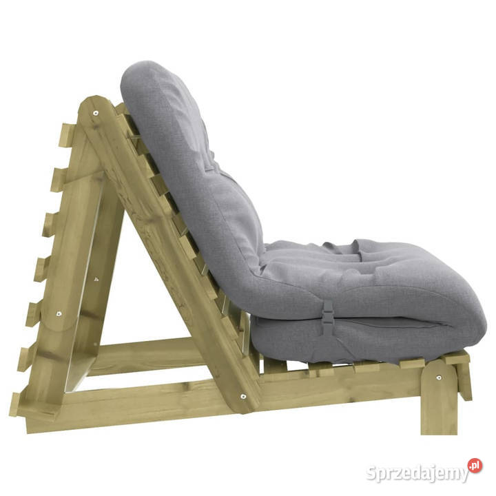 Sofa rozkładana futon z materacem 80x206x11 mazowieckie Warszawa sprzedam