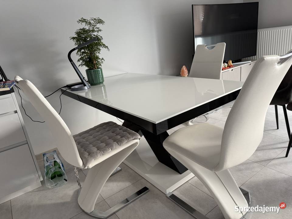 Stół do jadalni 150x90 krzesła okazja Mińsk Mazowiecki