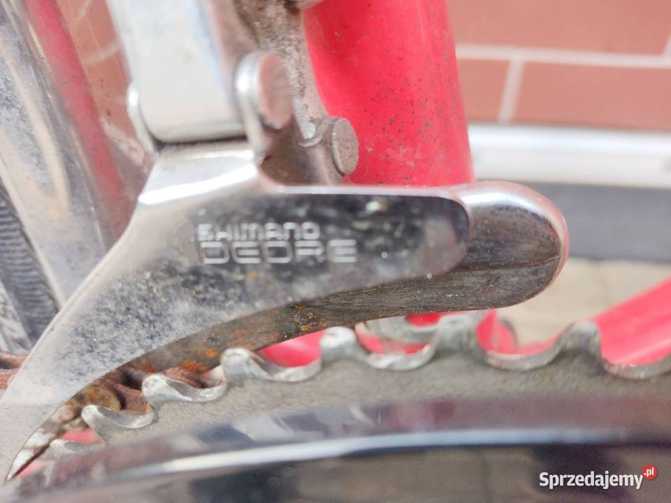 przerzutki manetki korba koła osprzęt VINTAGE