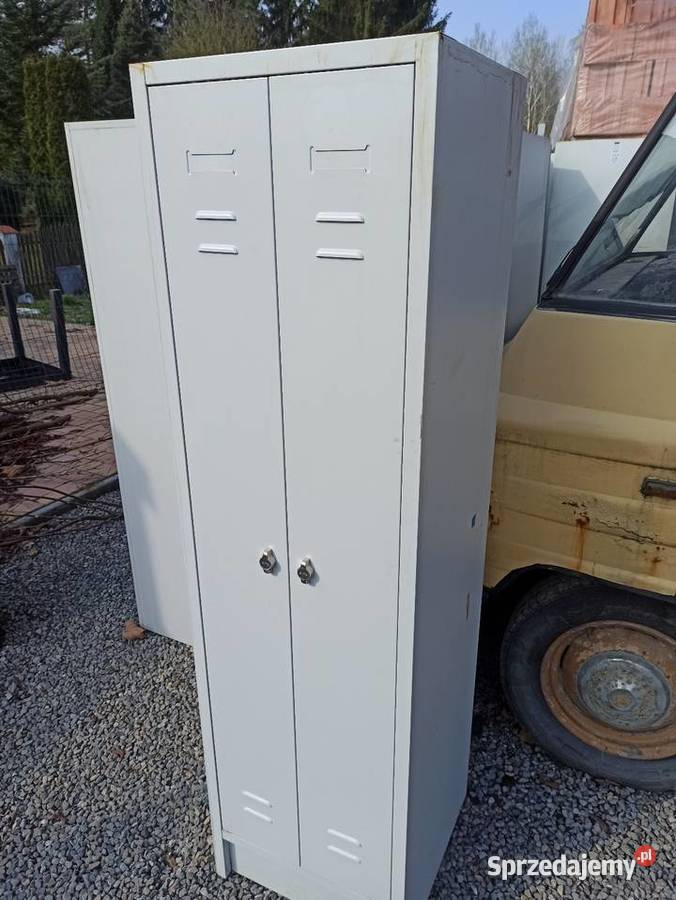 Szafa szafka metalowa BHP ubraniowa 50x50 podkarpackie Mielec
