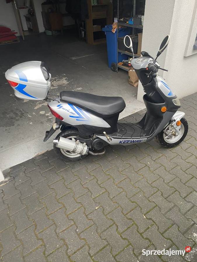 Kweway bez przeglądu oc do maja przebieg 1100 srebrny Pabianice sprzedam