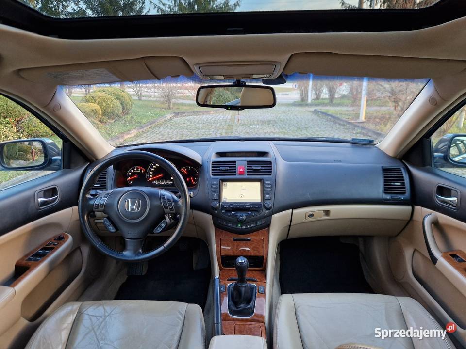 Honda Accord VII Lift Executive Skóra Navi czujnik zmierzchu Ryglice sprzedam
