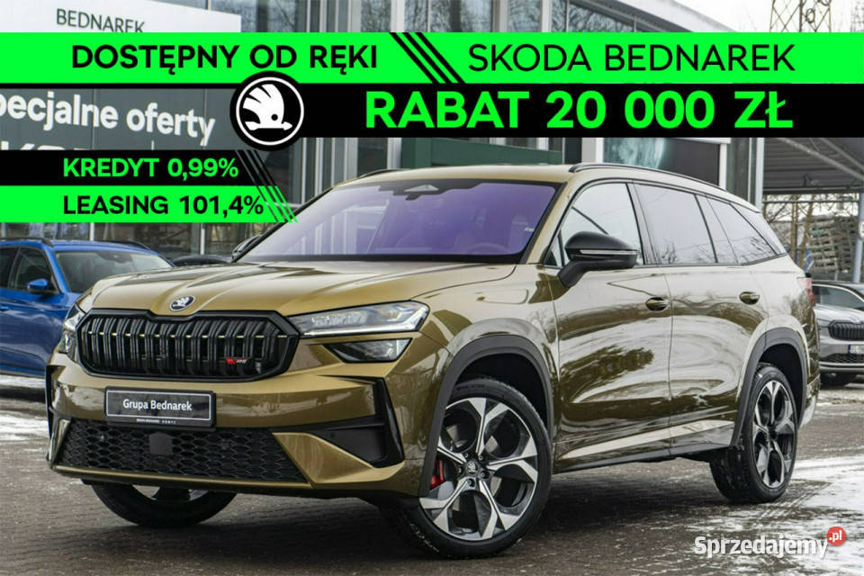 koda Kodiaq RS 20 TSI 265 DSG 4x4 II 2024 Łódź