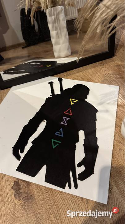 Dekoracja na ścianę Wiedźmin Starogard Gdański