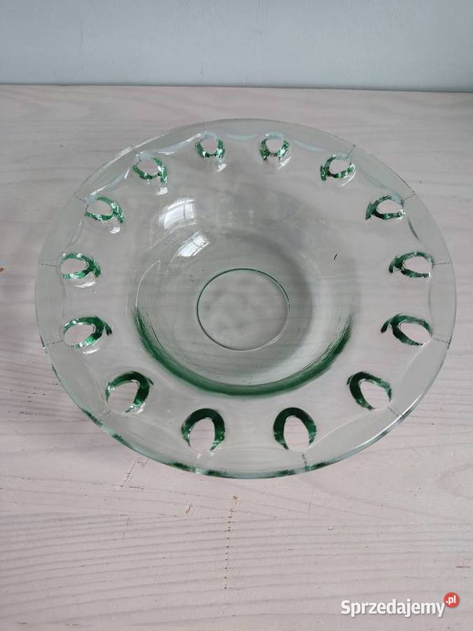 Patera misa szklana Couronne Co Ribbon Recycled Głuchołazy