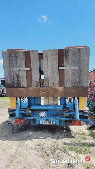 Przyczepa niskopodwoziowa Actm B21215 2 osie Lawety Zaklików sprzedam