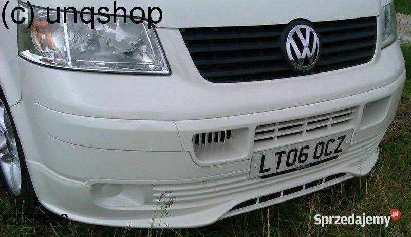 VW T5 SPOILER ZDERZAKA SLINE 20033009 dostawcze mazowieckie