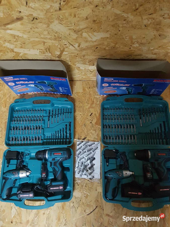 WKRĘTARKA BOXER BX173 WALIZKA 18v 36 v dwie