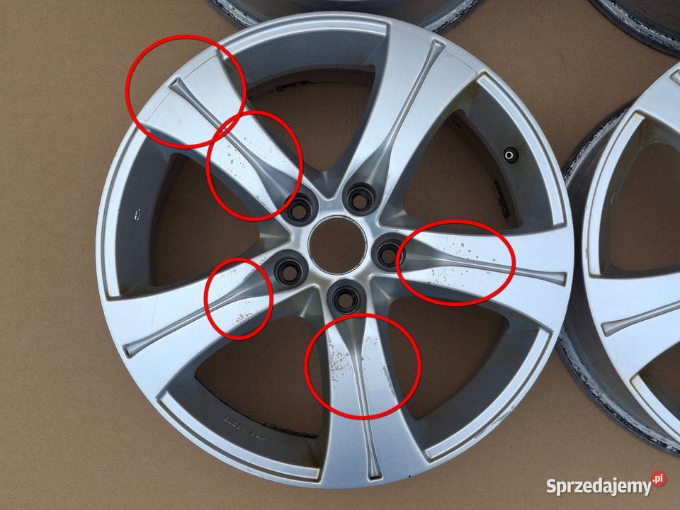 AUTEC FELGI ALUFELGI KOMPLET 17 75J ET35 5X112 Średnica 17" Bieleń