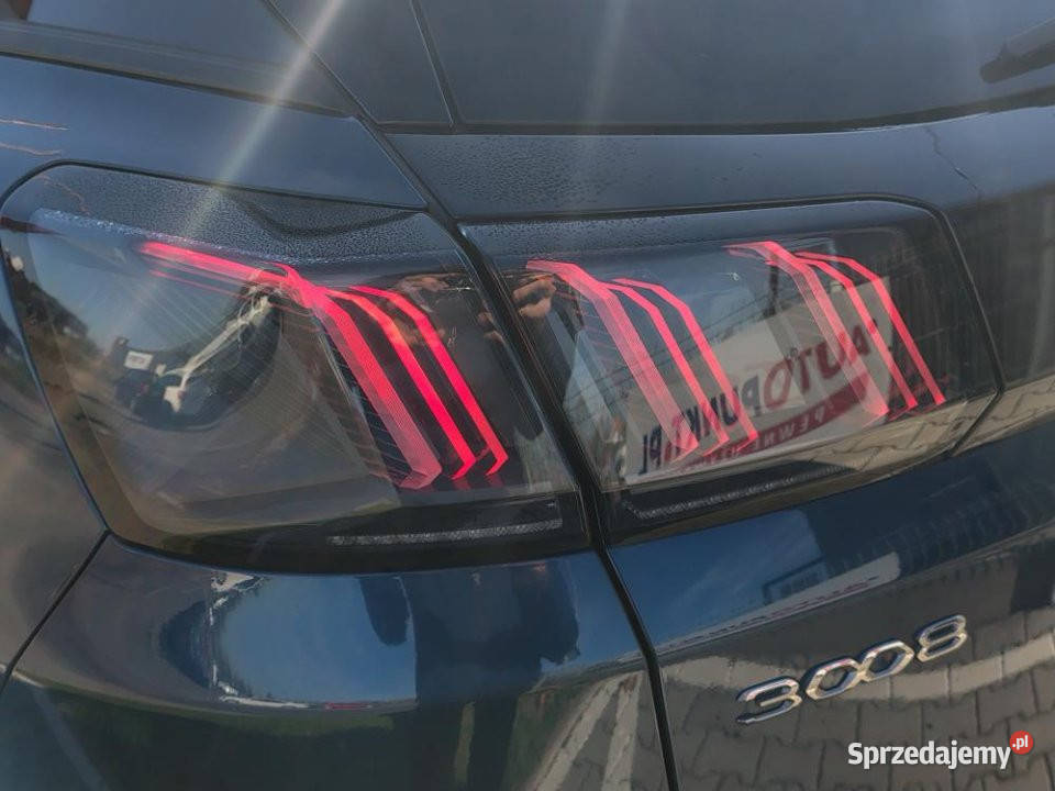 Peugeot 3008 2022r FV23 Automat Kamera Tempomat Poznań
