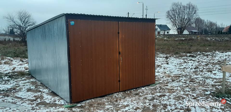 garaż blaszany 3x5 II gat