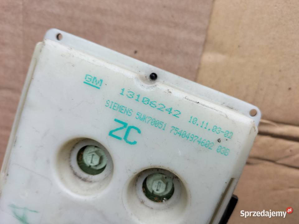 Opel Zafira A Lift Wyświetlacz EKRAN 13106242 Kamień-Kolonia sprzedam