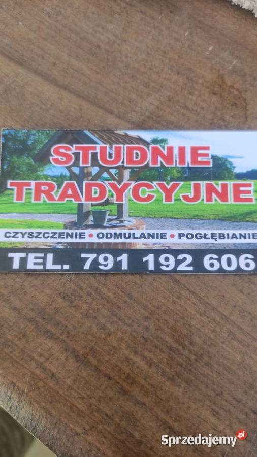 Czyszczenie studni Strzyżów