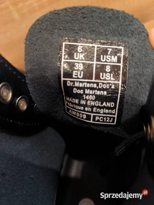 Buty Dr Martens 1460 Smooth Black Włocławek