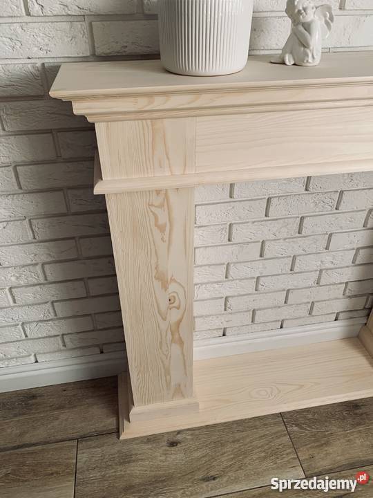 Portal kominkowy atrapa kominka KONSOLAKLASYK Wyposażenie wnętrz Jeleśnia