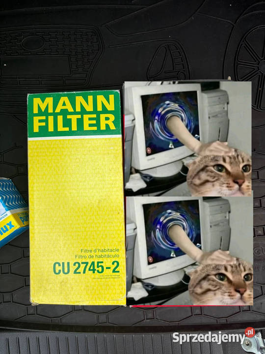 FILTR KABINOWY CU 27452 MANNFILTER MERCEDES osobowe Kabinowe Warszawa