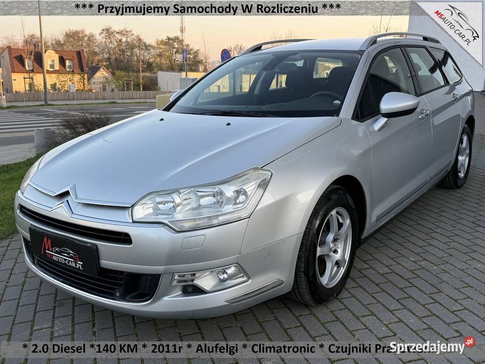 Citroen C5 2011 Iwł Podgrz Fotele Tempomat podgrzewane fotele Motoryzacja