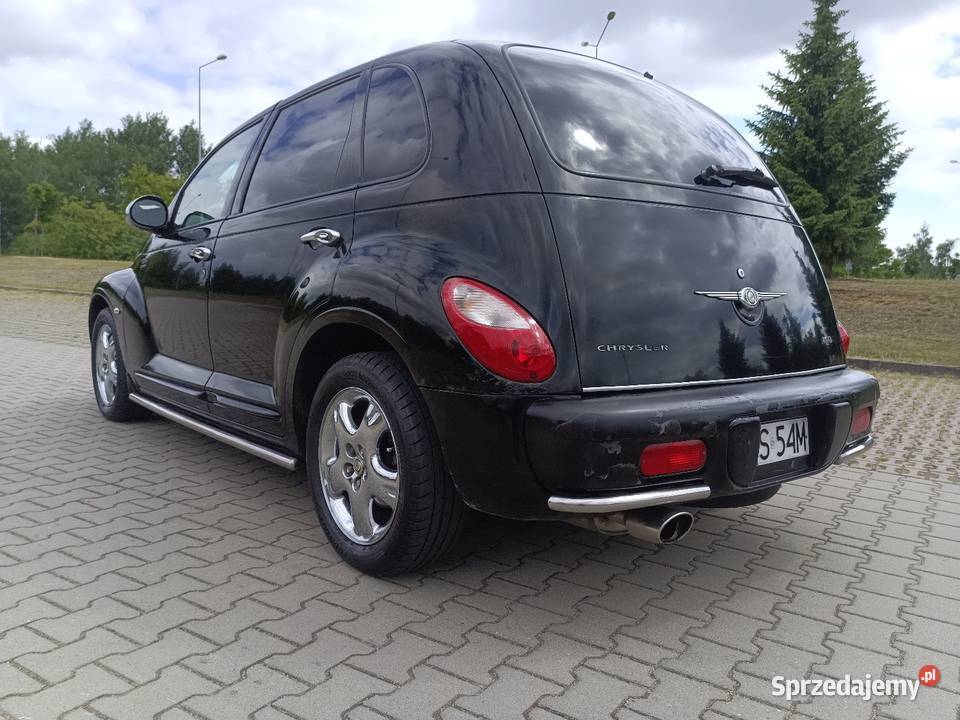 Chrysler Pt Cruiser Automat 20 16 v LPG Gaz czarny Częstochowa sprzedam