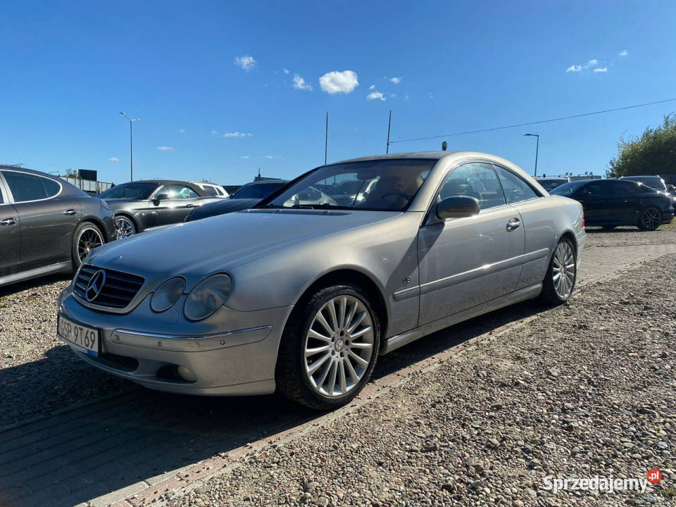Mercedes CL 500 50 v8 gaz unikat piękny kolor gniazdo SD pomorskie Gdańsk