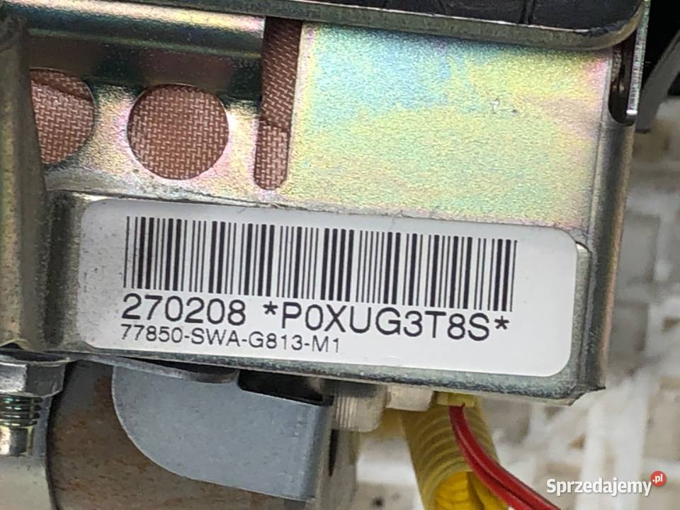 PODUSZKA POWIETRZNA PASAŻERA HONDA CRV III osobowe